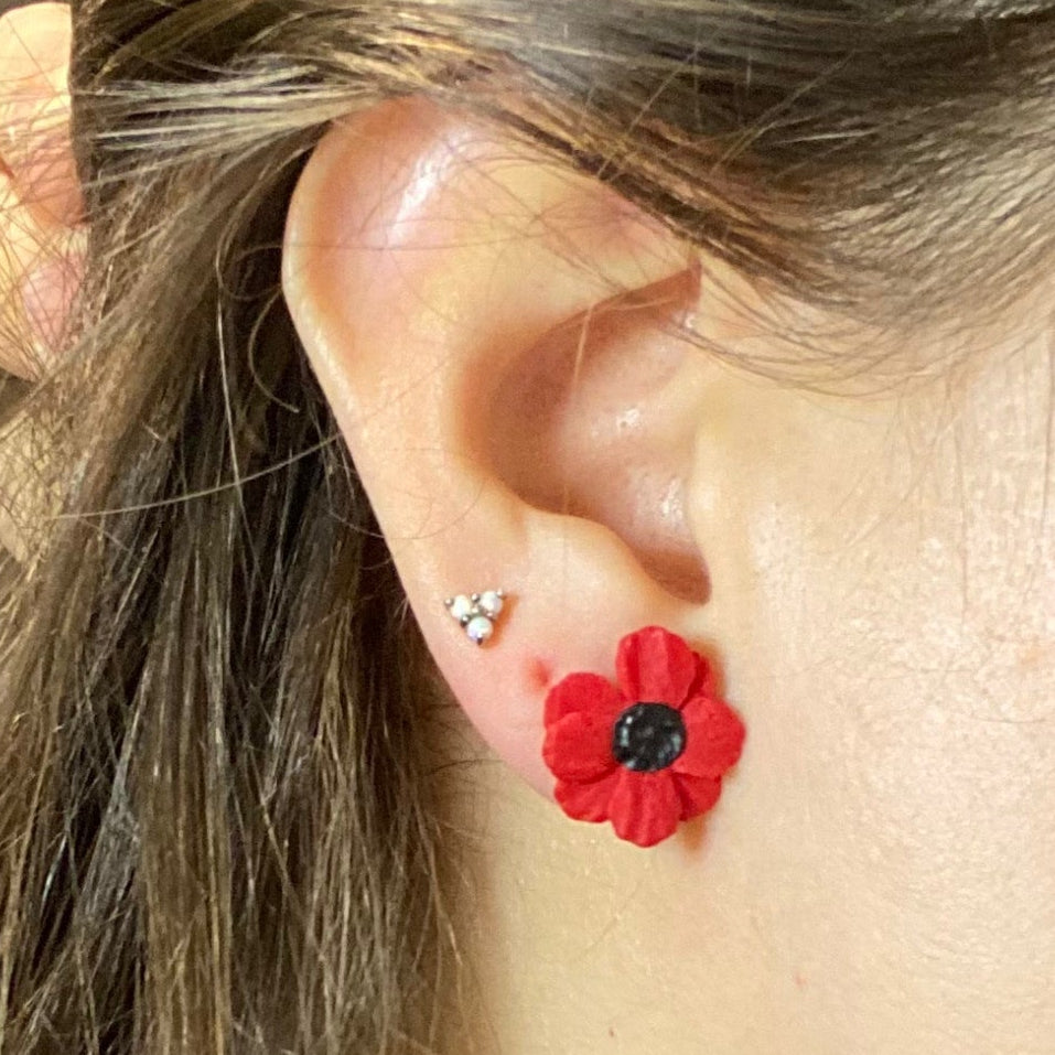 Poppy Stud Earrings