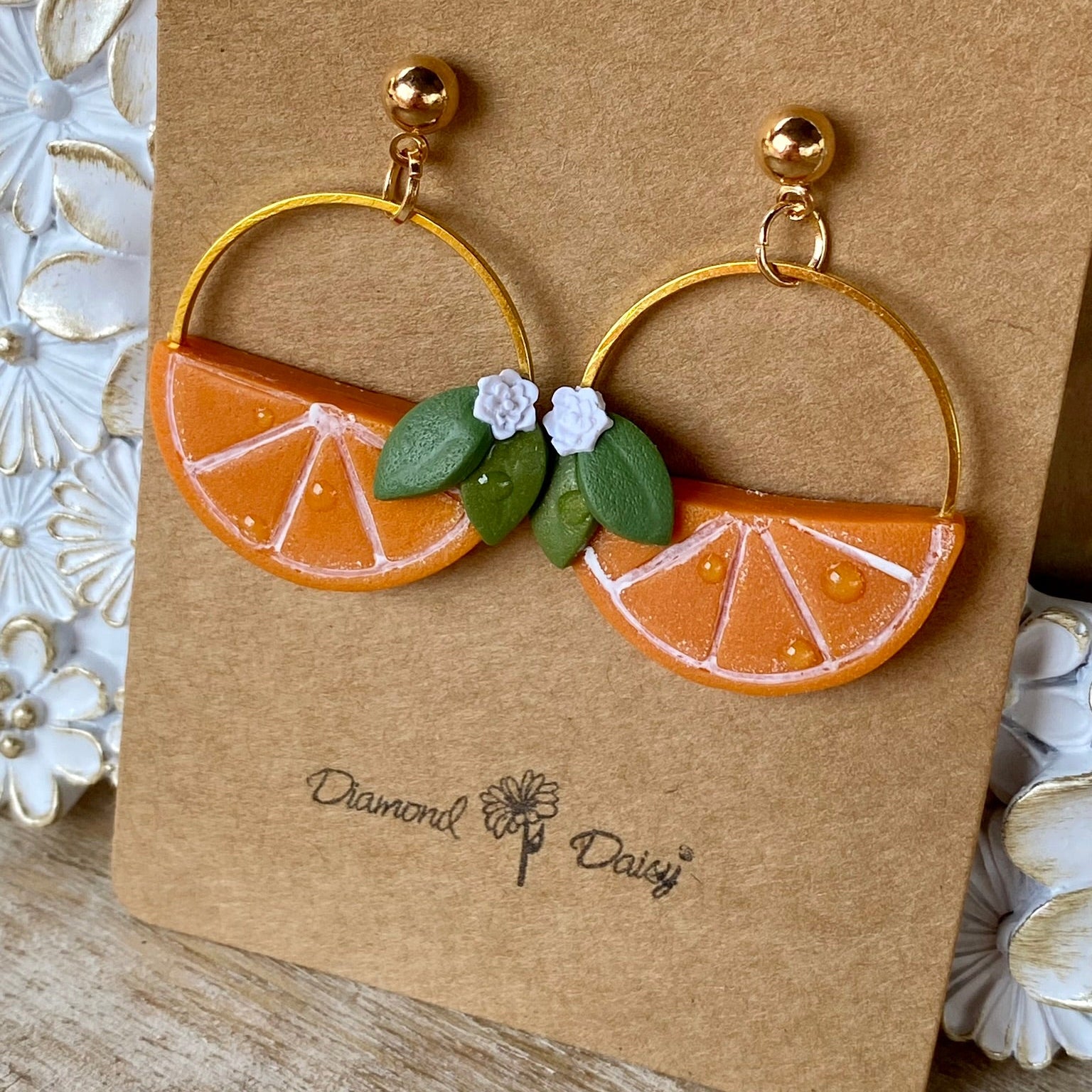 Citrus Slice Hoops