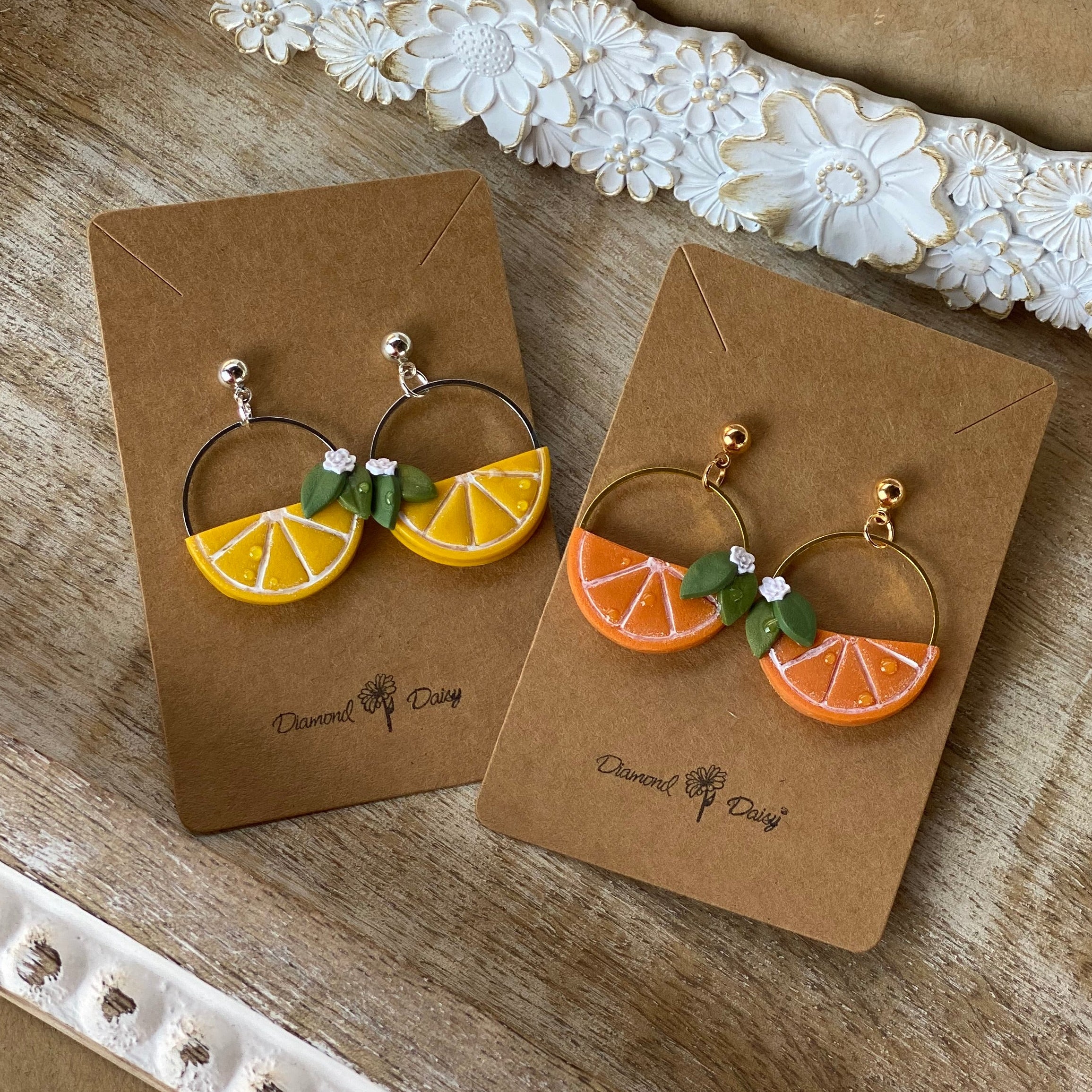 Citrus Slice Hoops