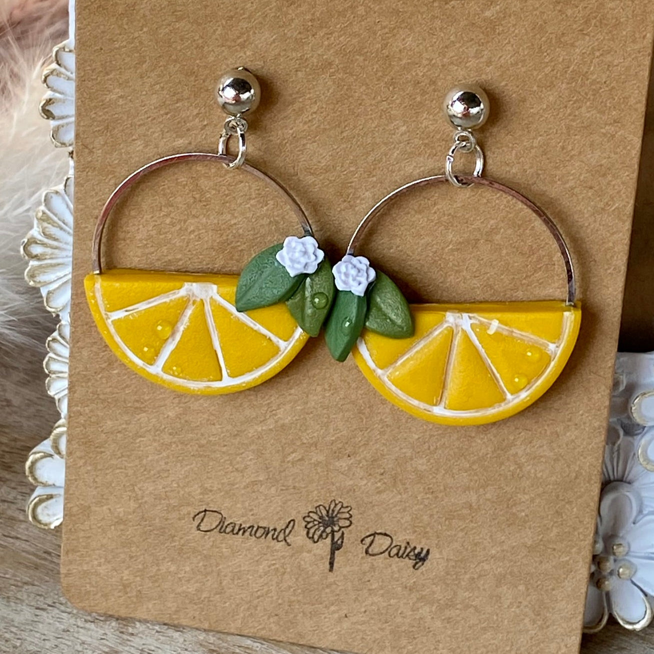 Citrus Slice Hoops