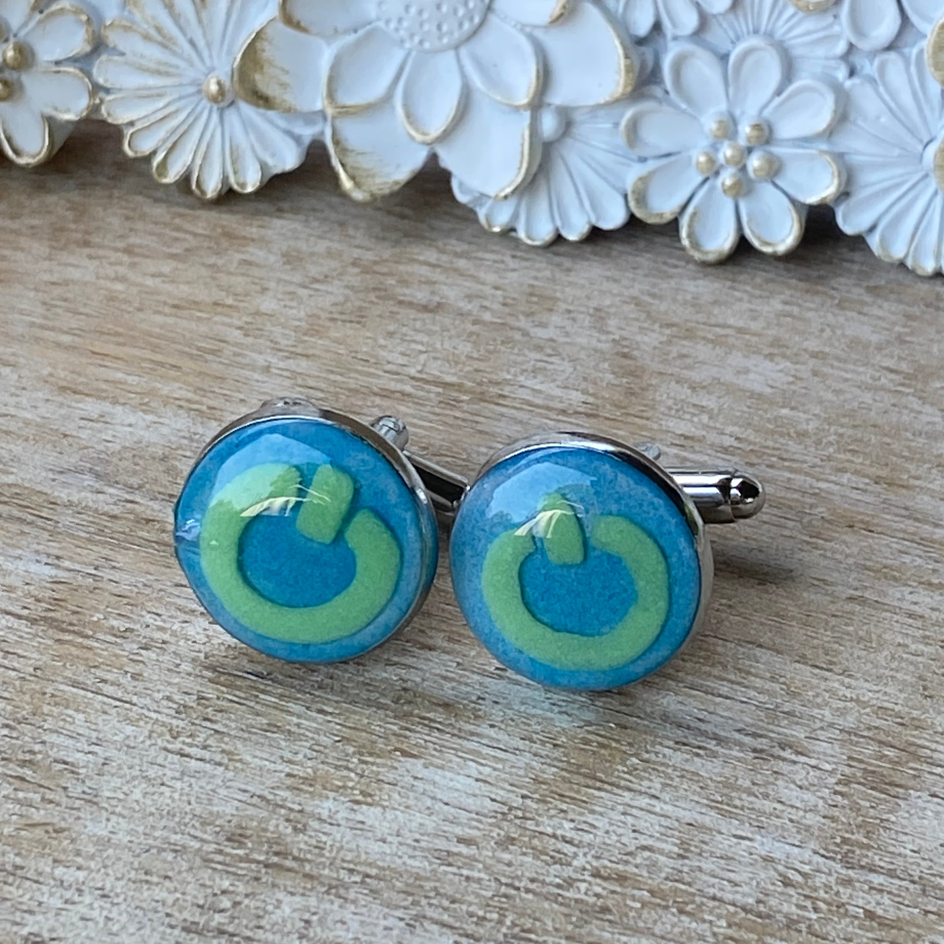 Power Symbol Cuff Links