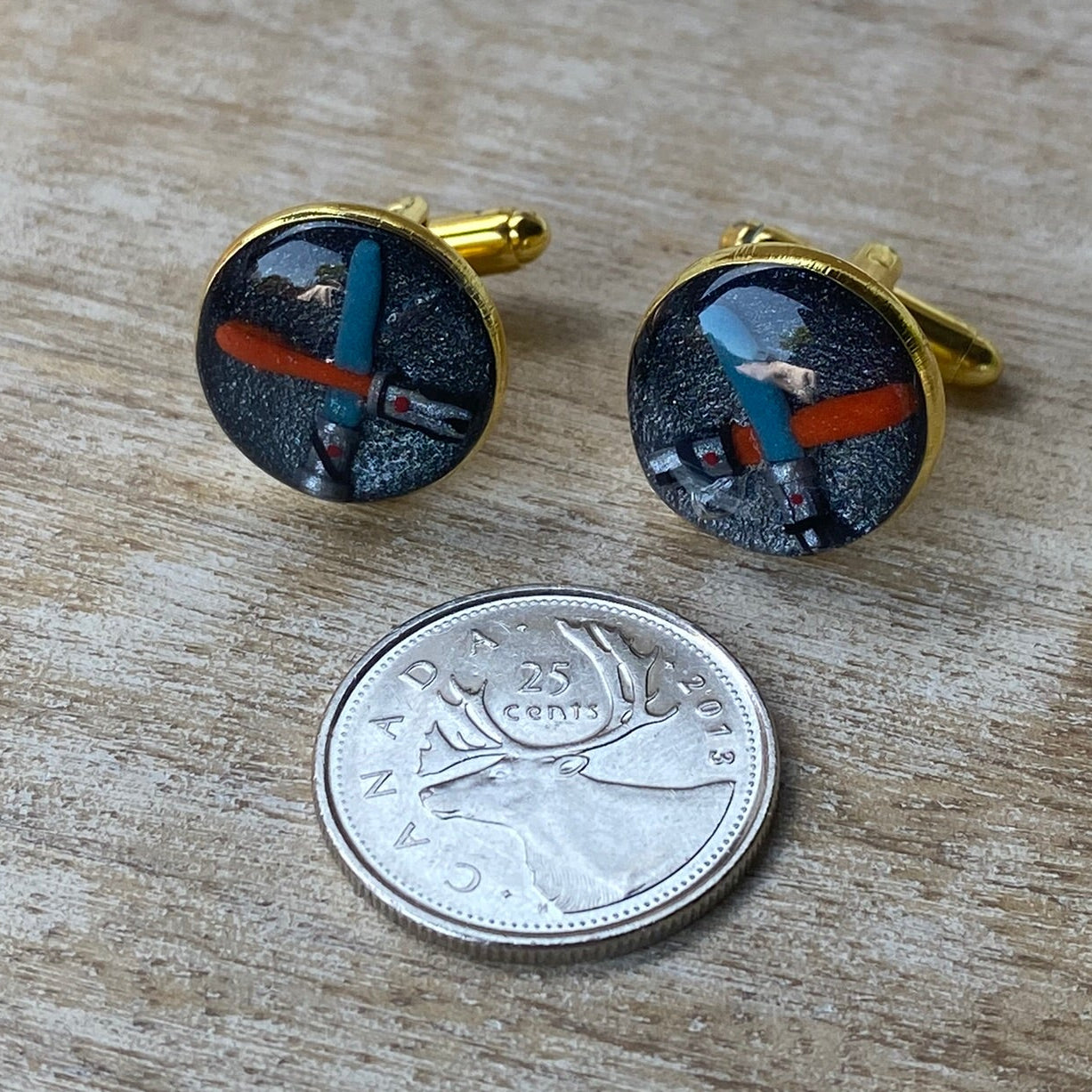 Lightsaber Cuff Links
