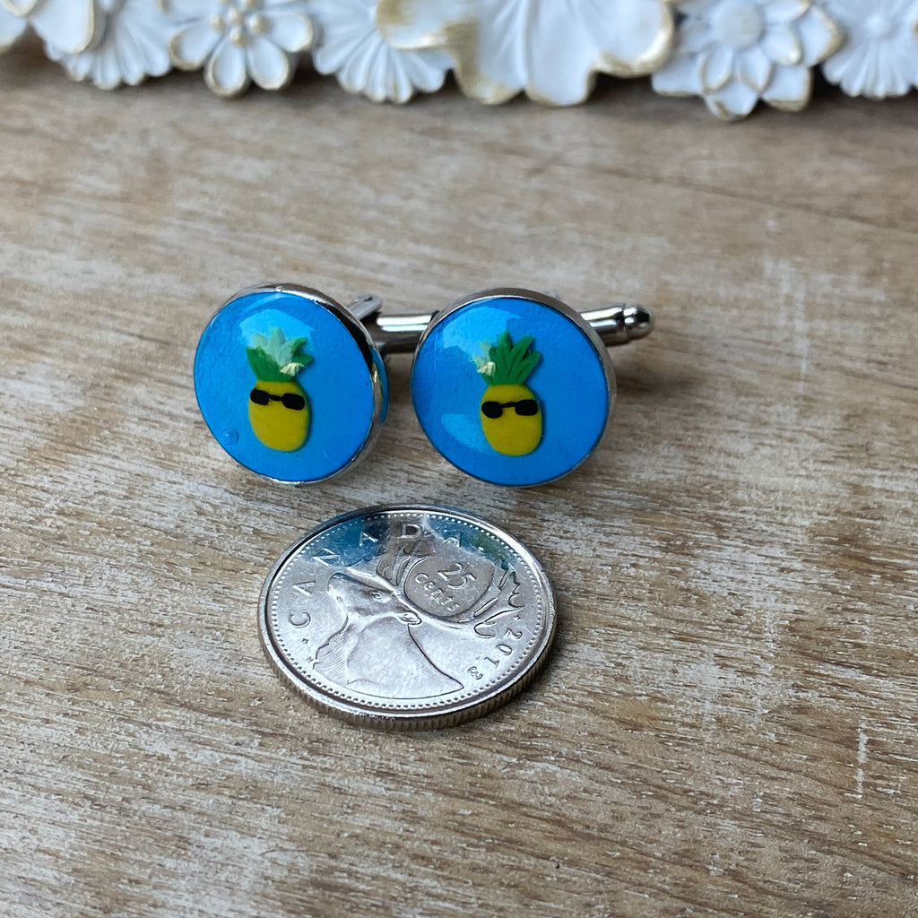 Shady Pineapple Cufflinks