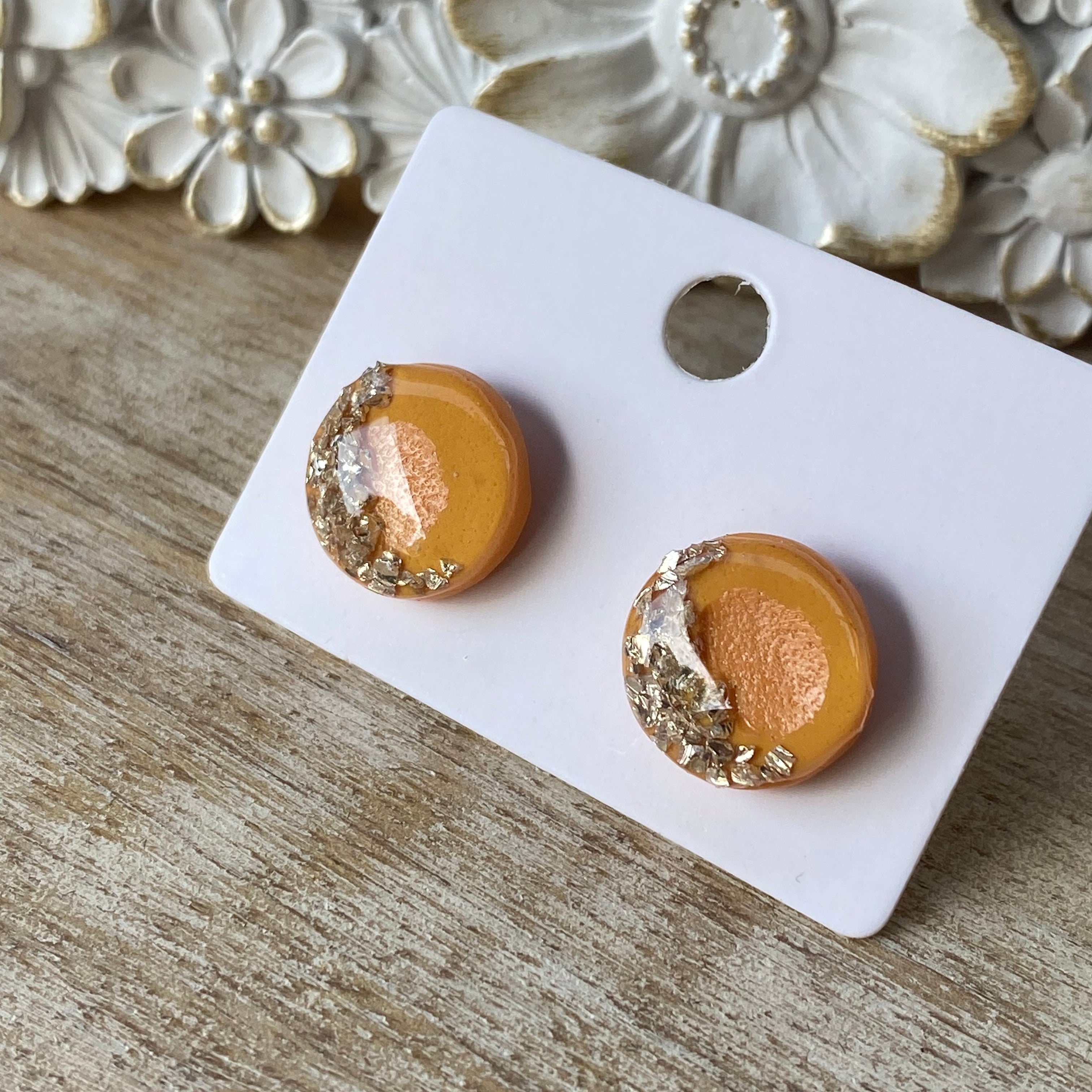 Rainbow Sparkle Studs