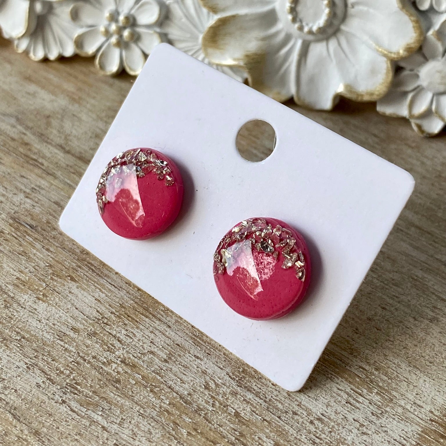 Rainbow Sparkle Studs