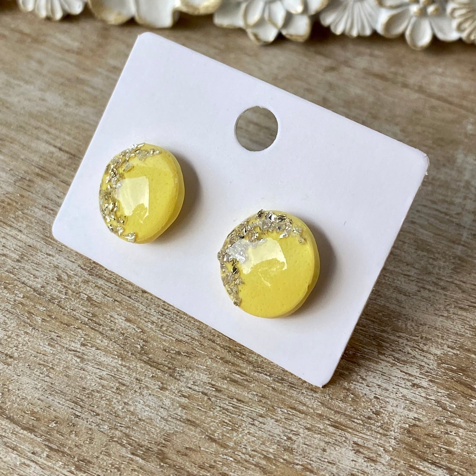 Rainbow Sparkle Studs