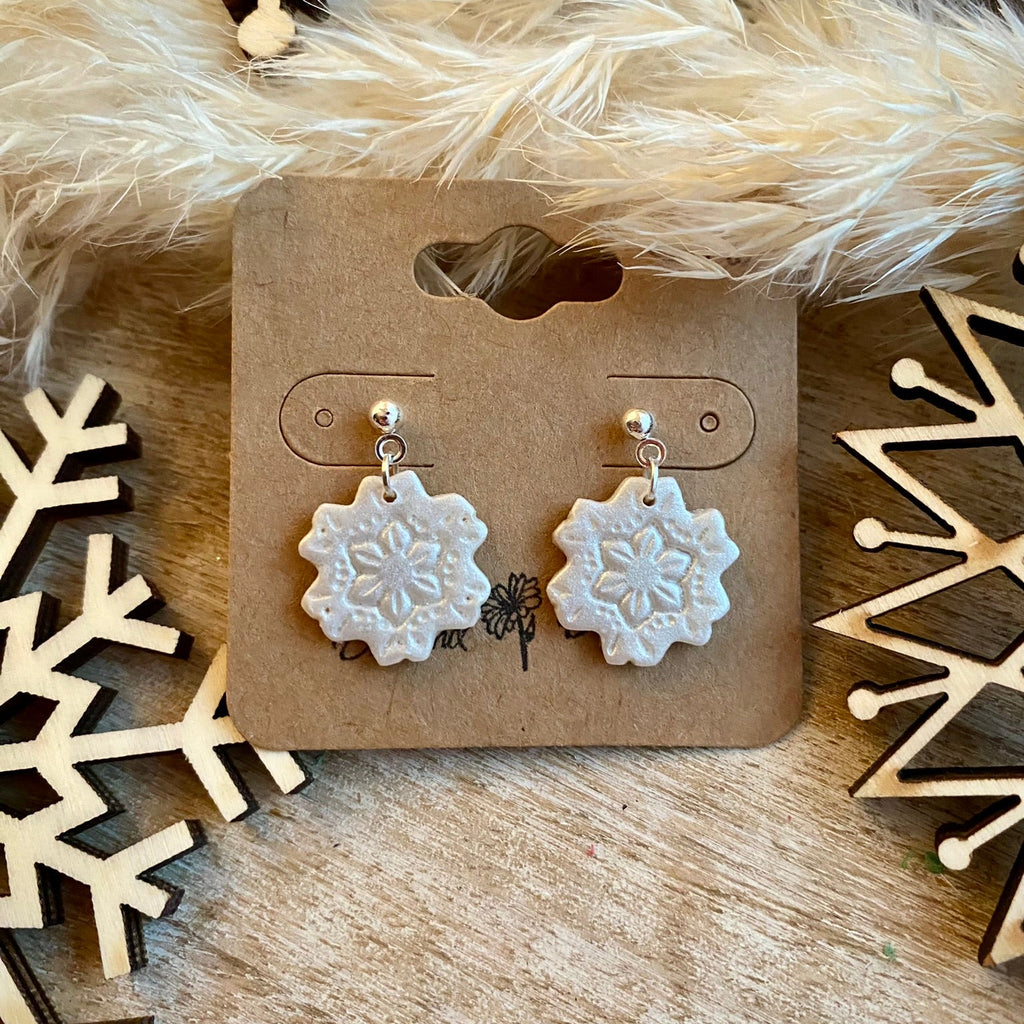 Paper Snowflake Dangles