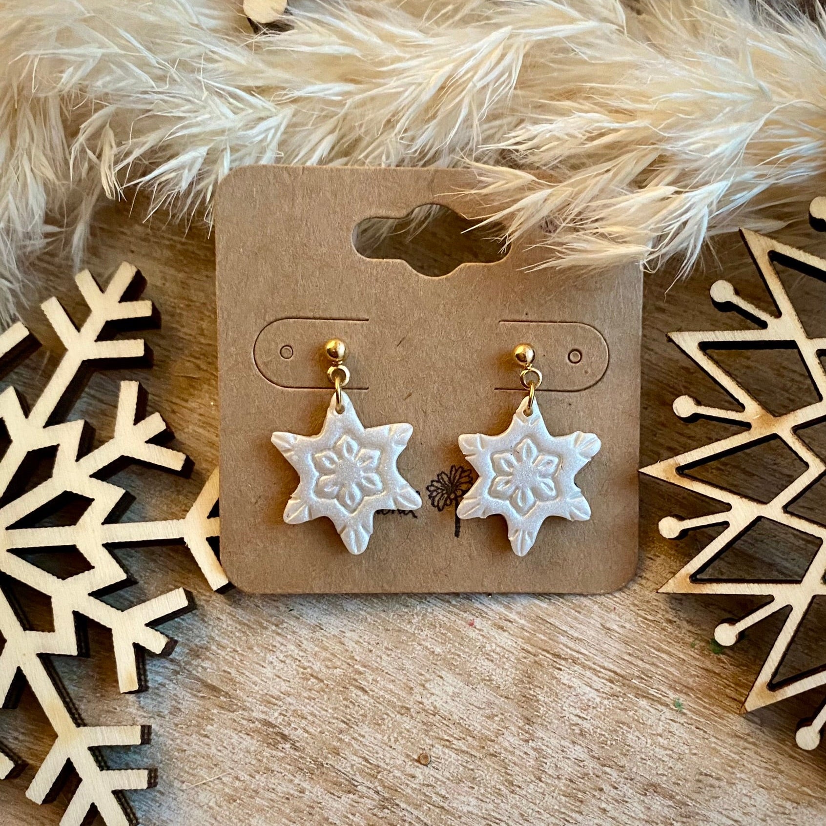 Paper Snowflake Dangles
