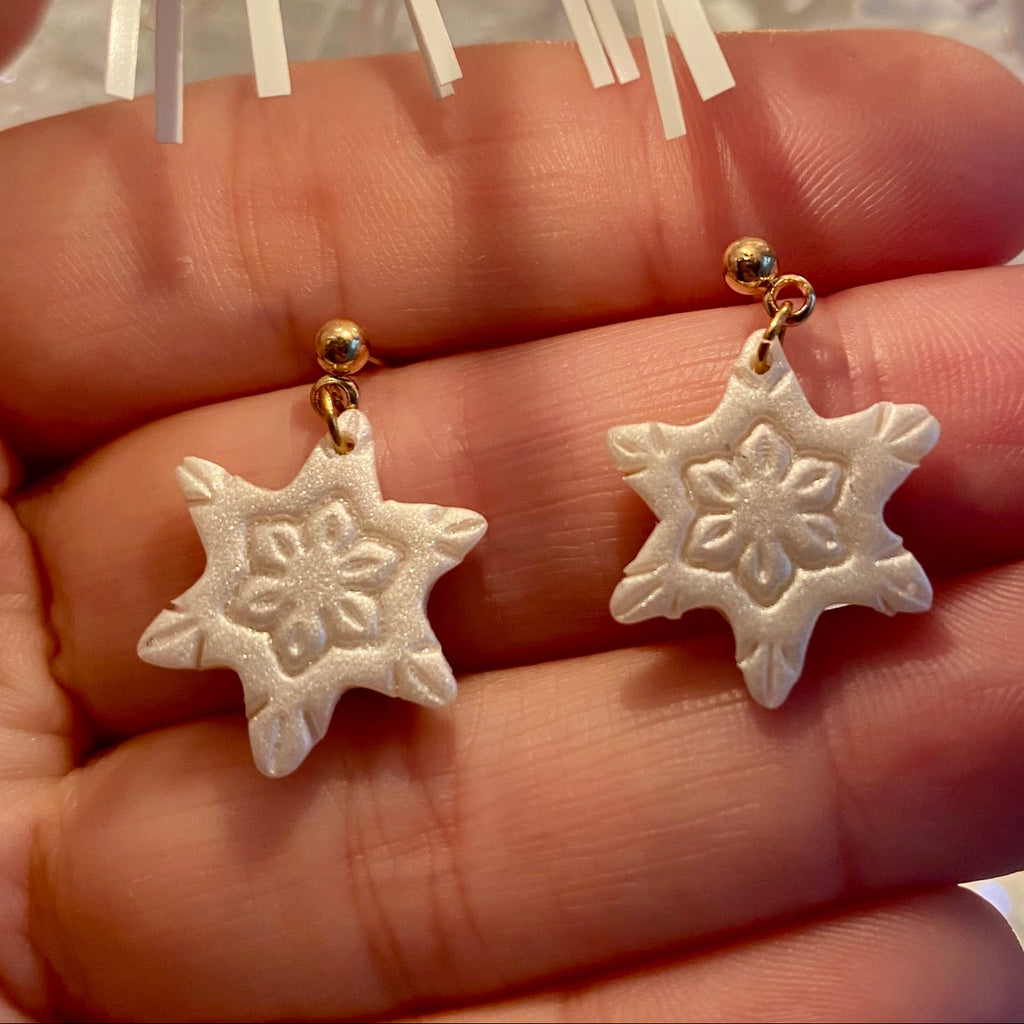Paper Snowflake Dangles