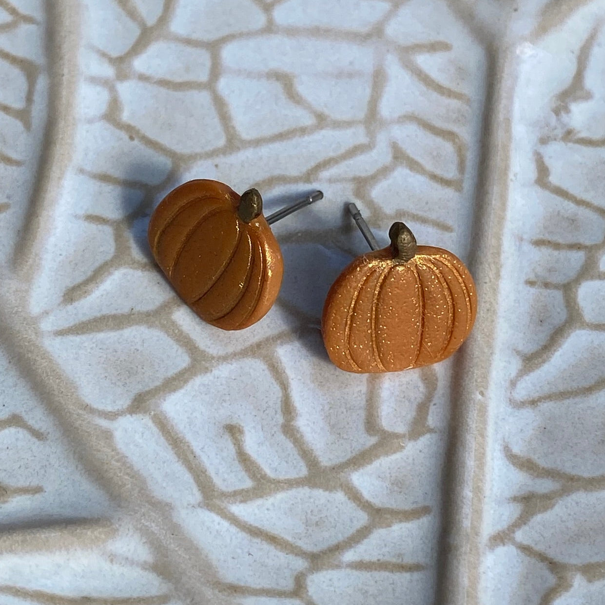 Classic Pumpkin Studs