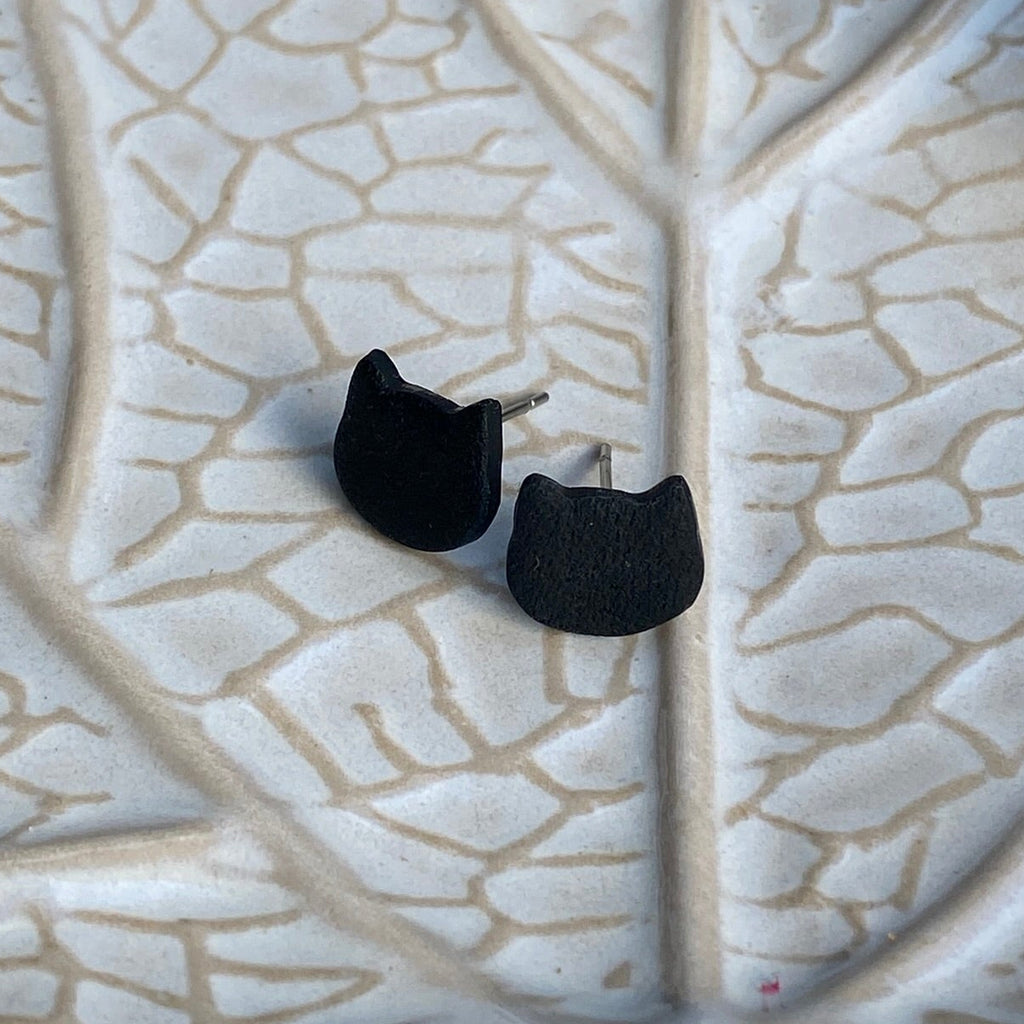 Black Cat Studs