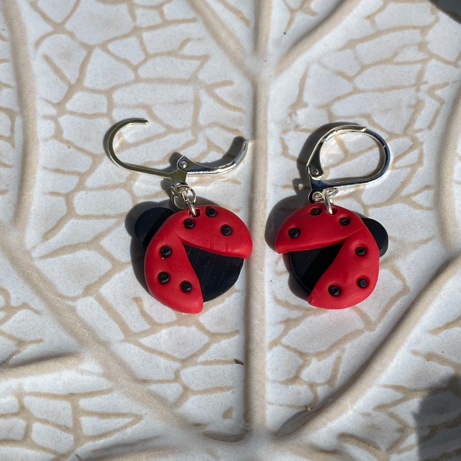 Large Ladybug Dangles