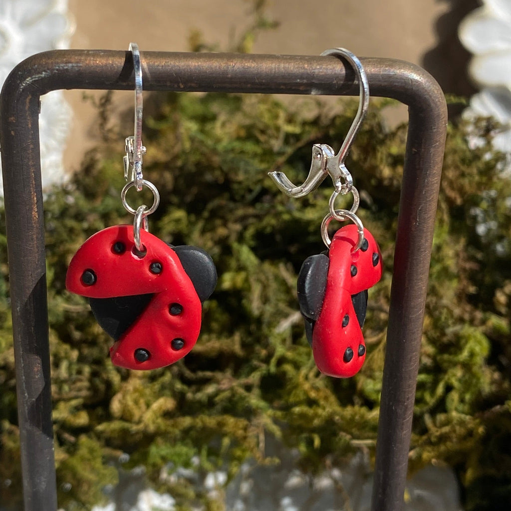 Large Ladybug Dangles
