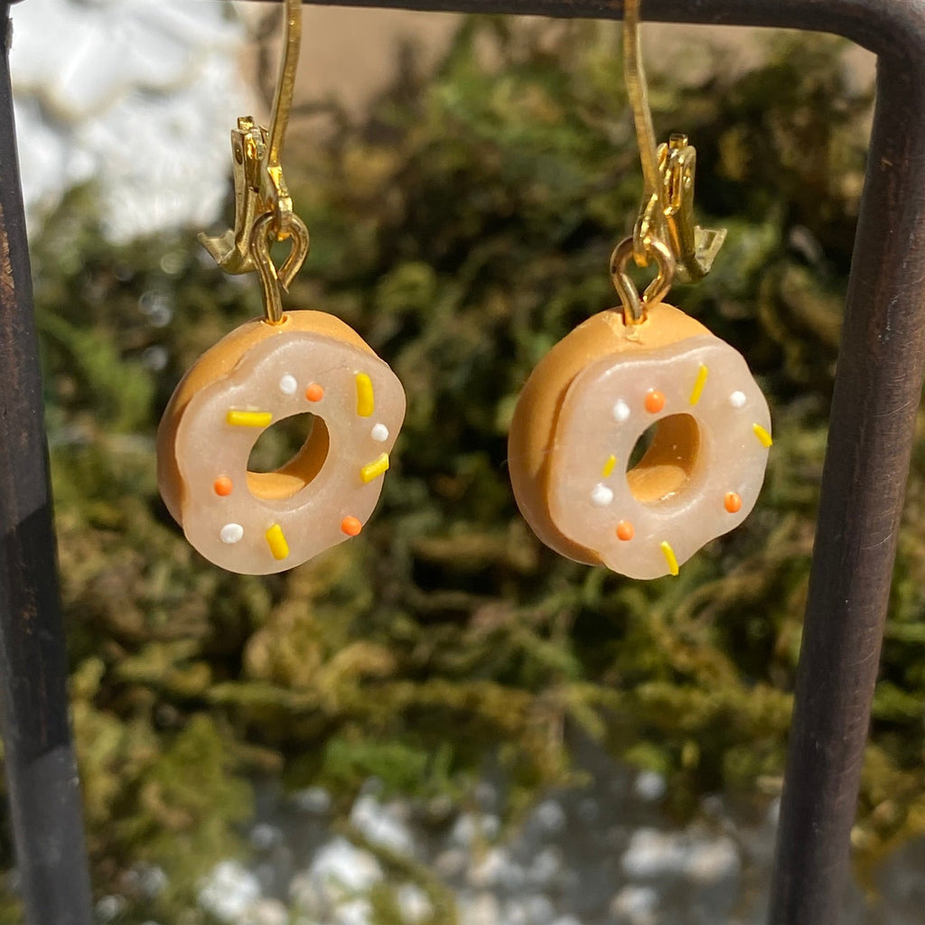 Sprinkle Donut Dangles