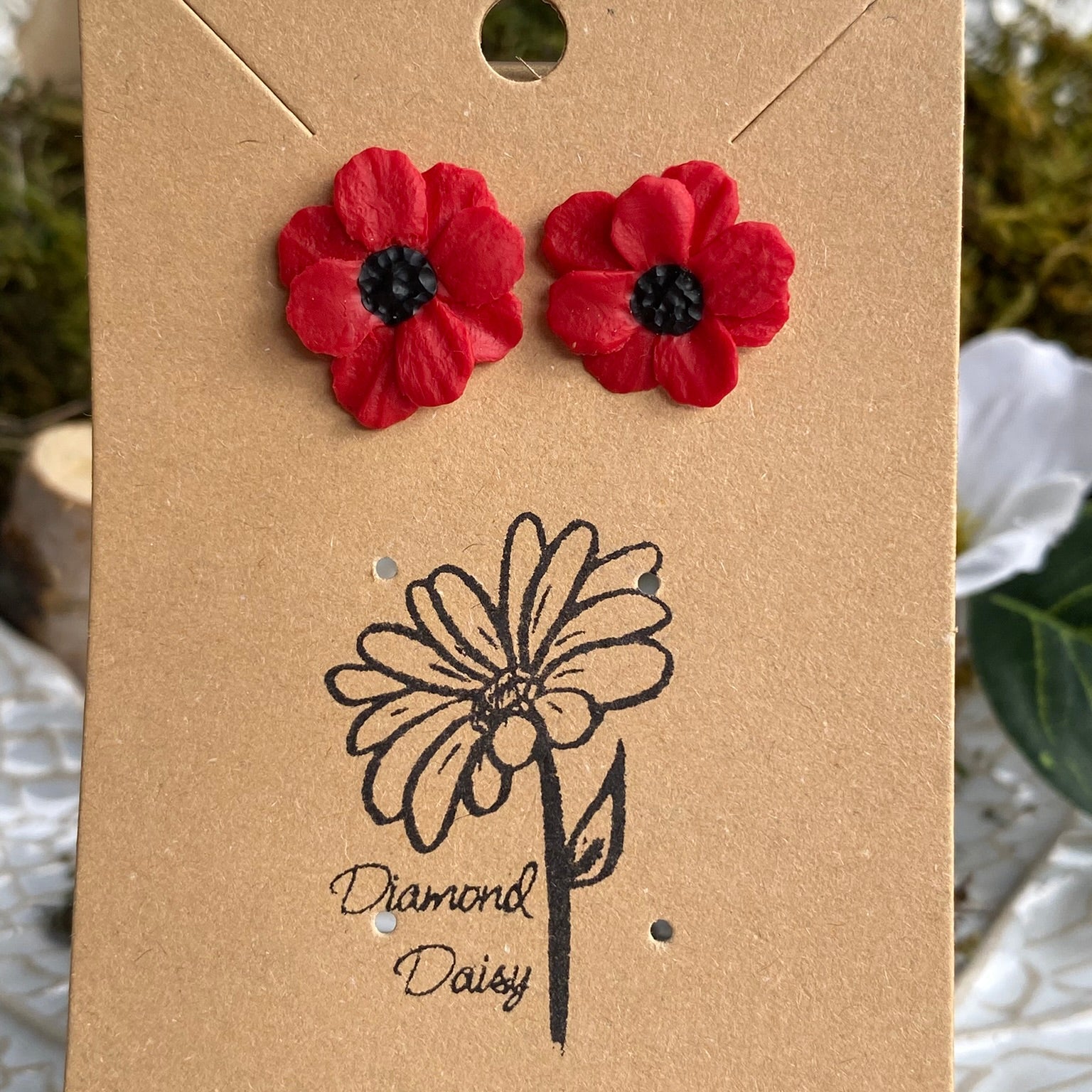 Poppy Stud Earrings