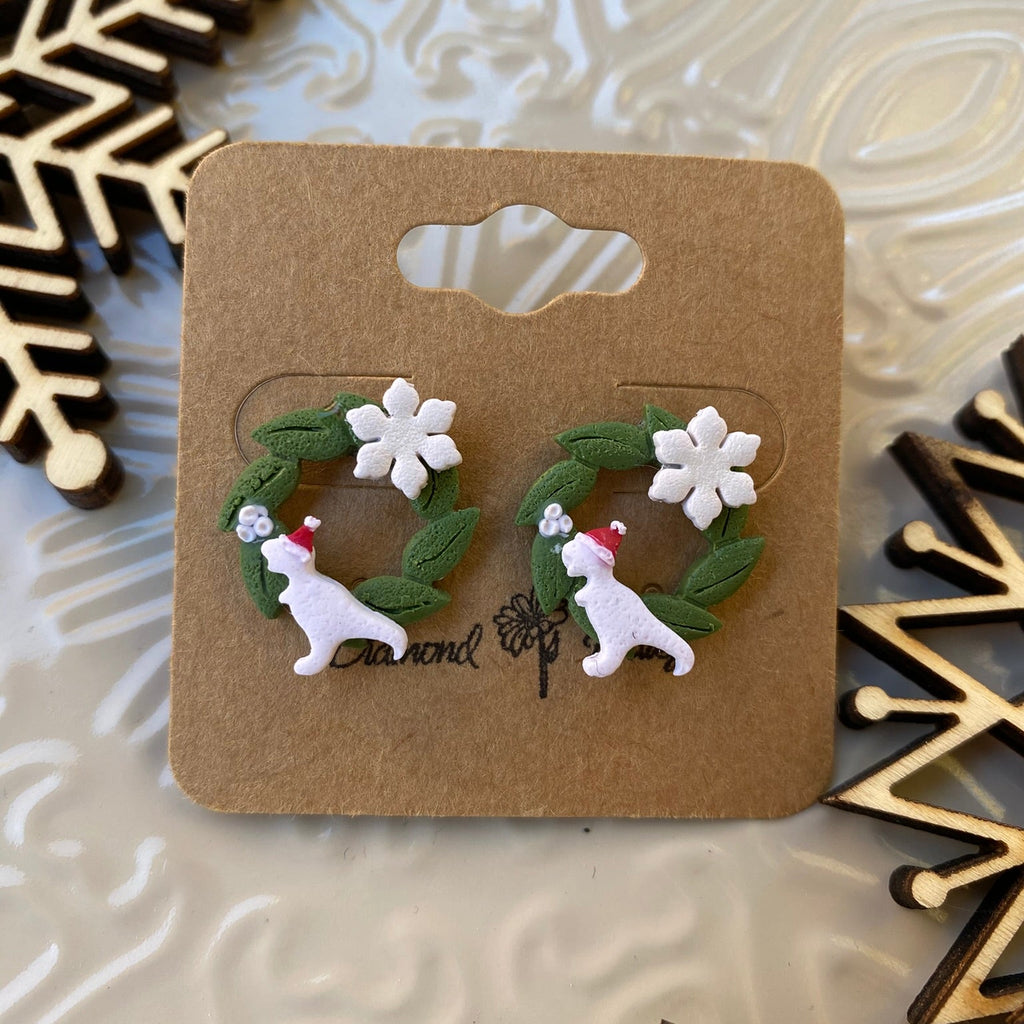 Christmas Dino Wreaths