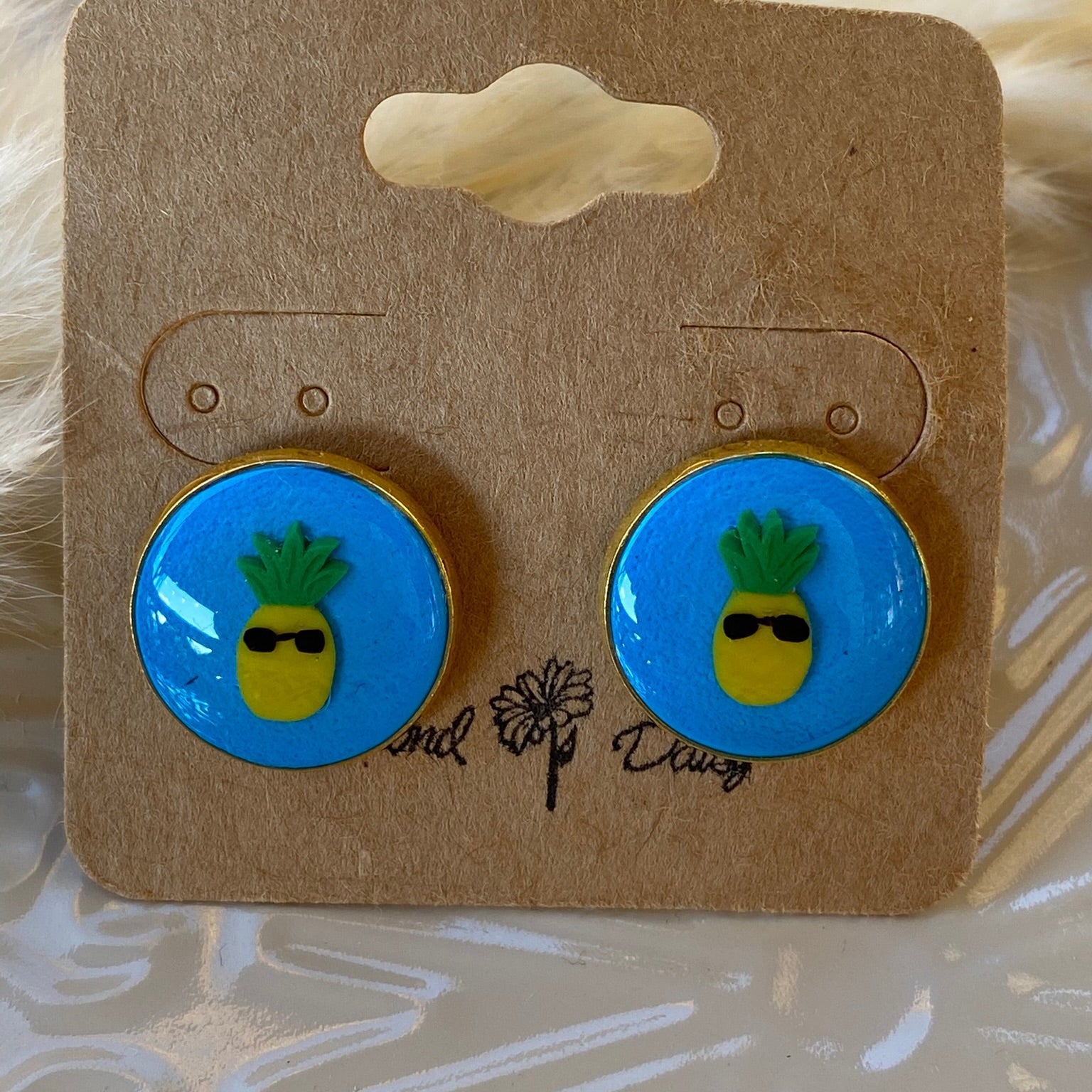 Shady Pineapple Cufflinks