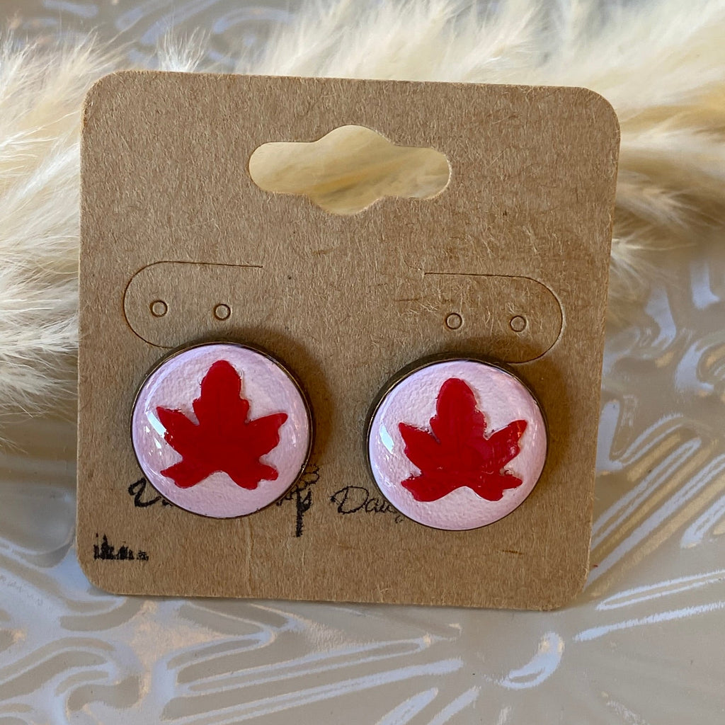 Maple Leaf Cuff Links