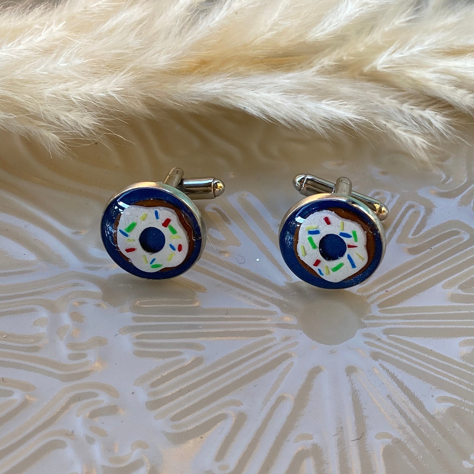Donut Cuff Links