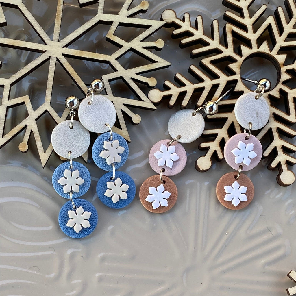 Snowflake Trio Dangles