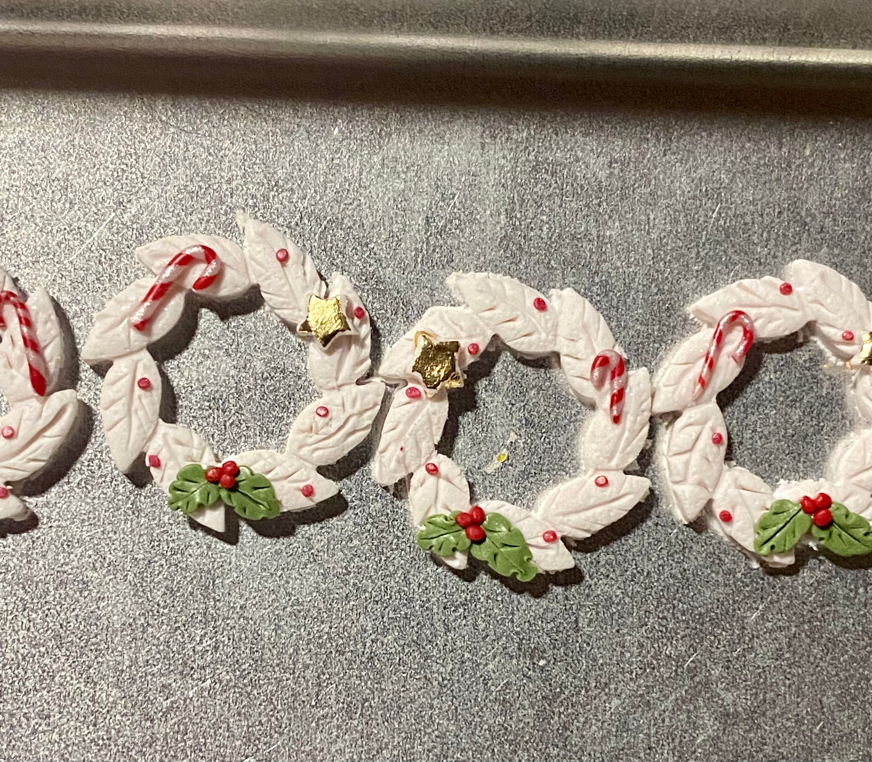 White Christmas Wreath