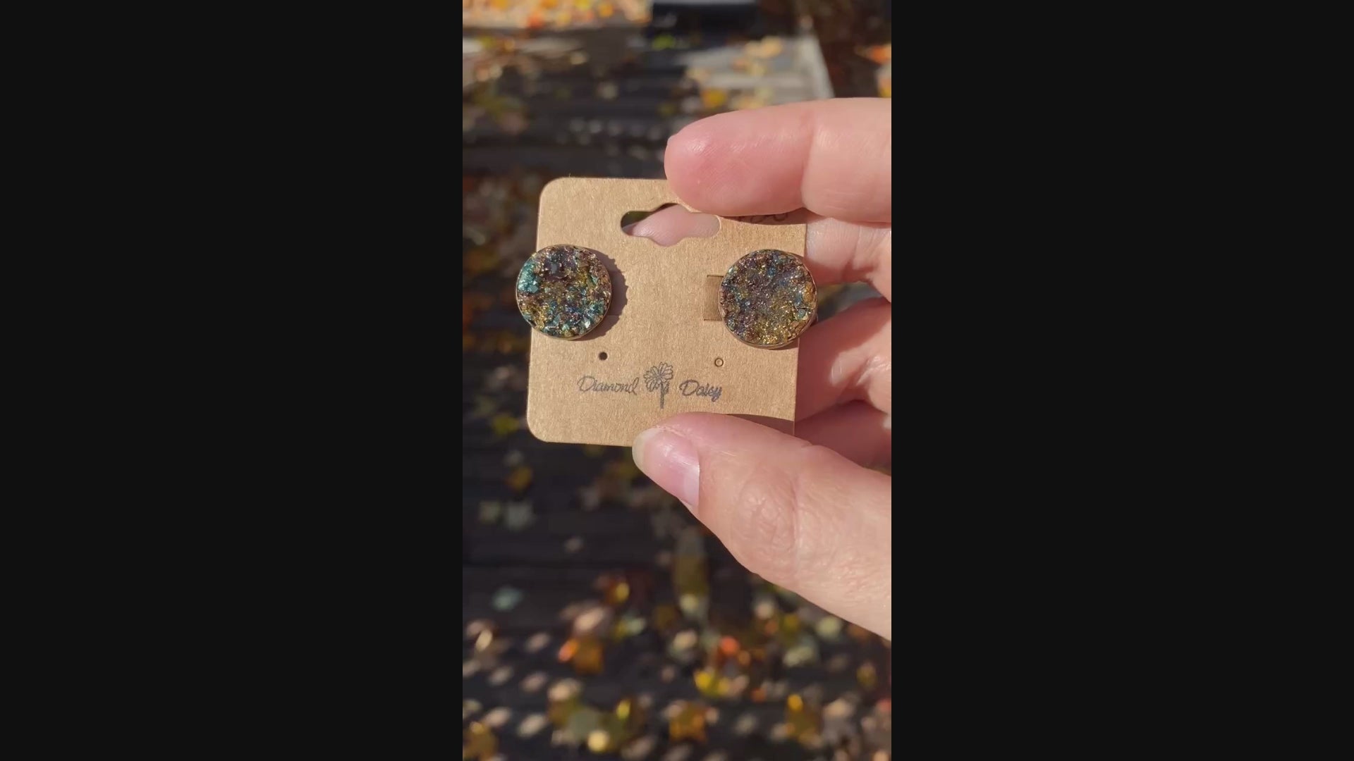 Druzy Cuff Links