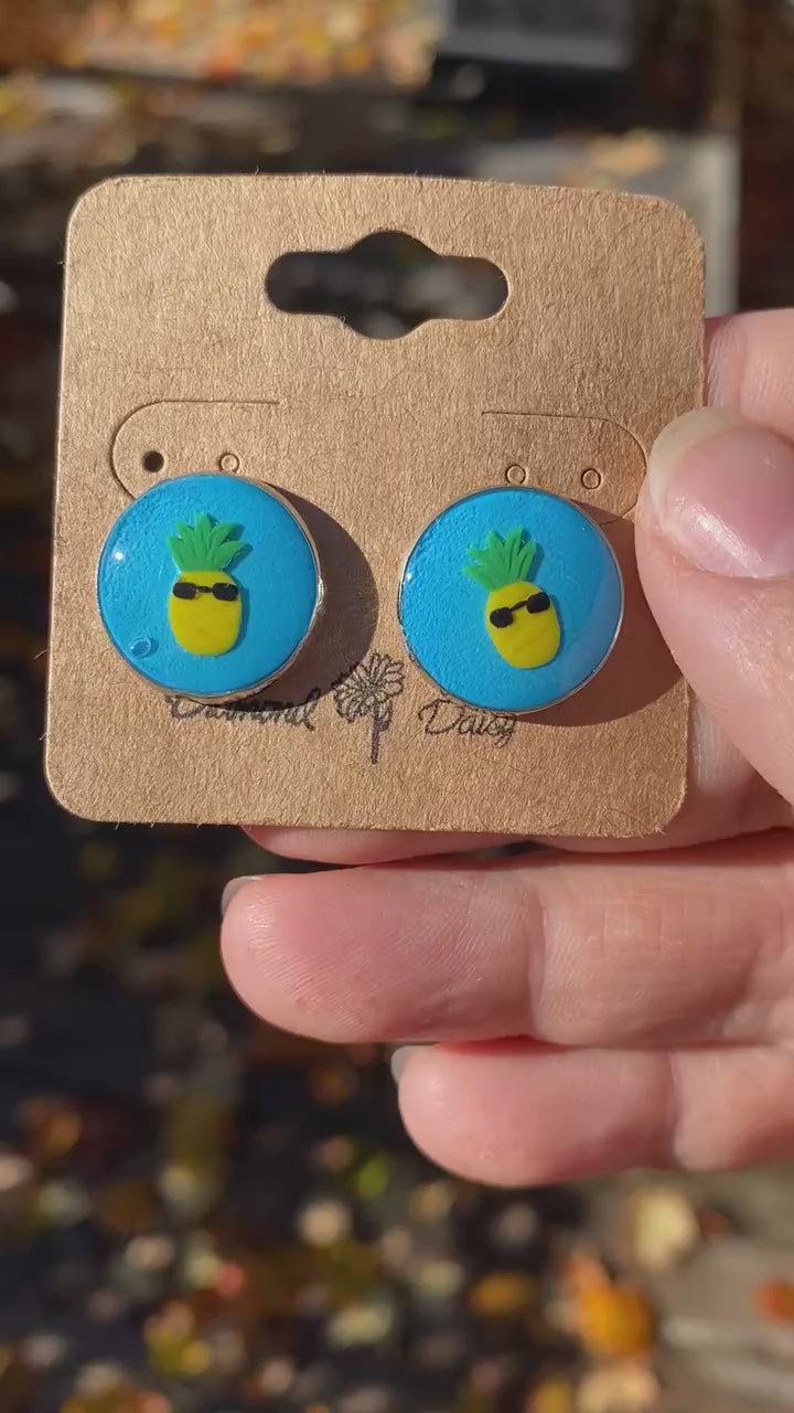 Shady Pineapple Cufflinks