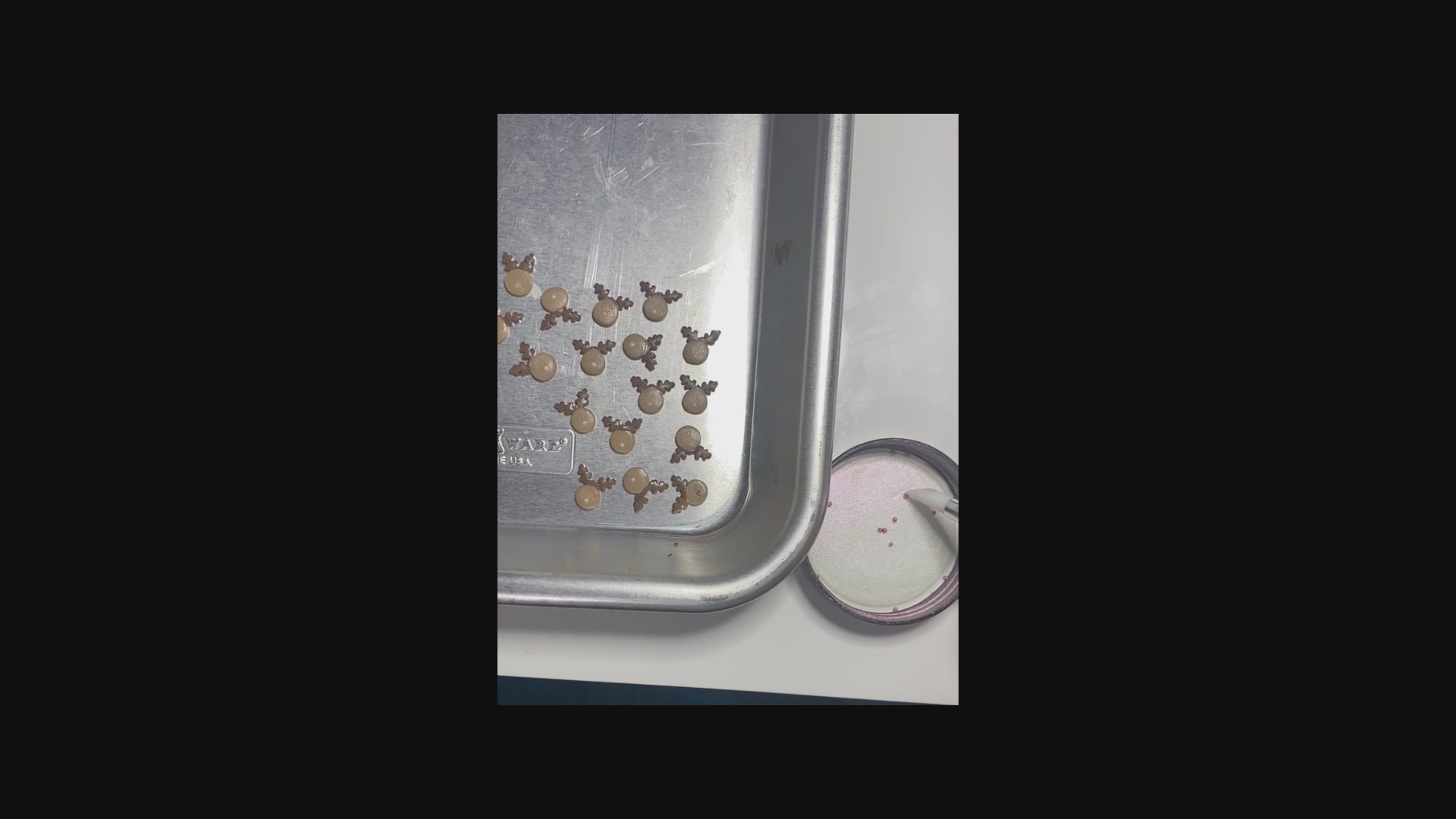 Micro Reindeer Studs